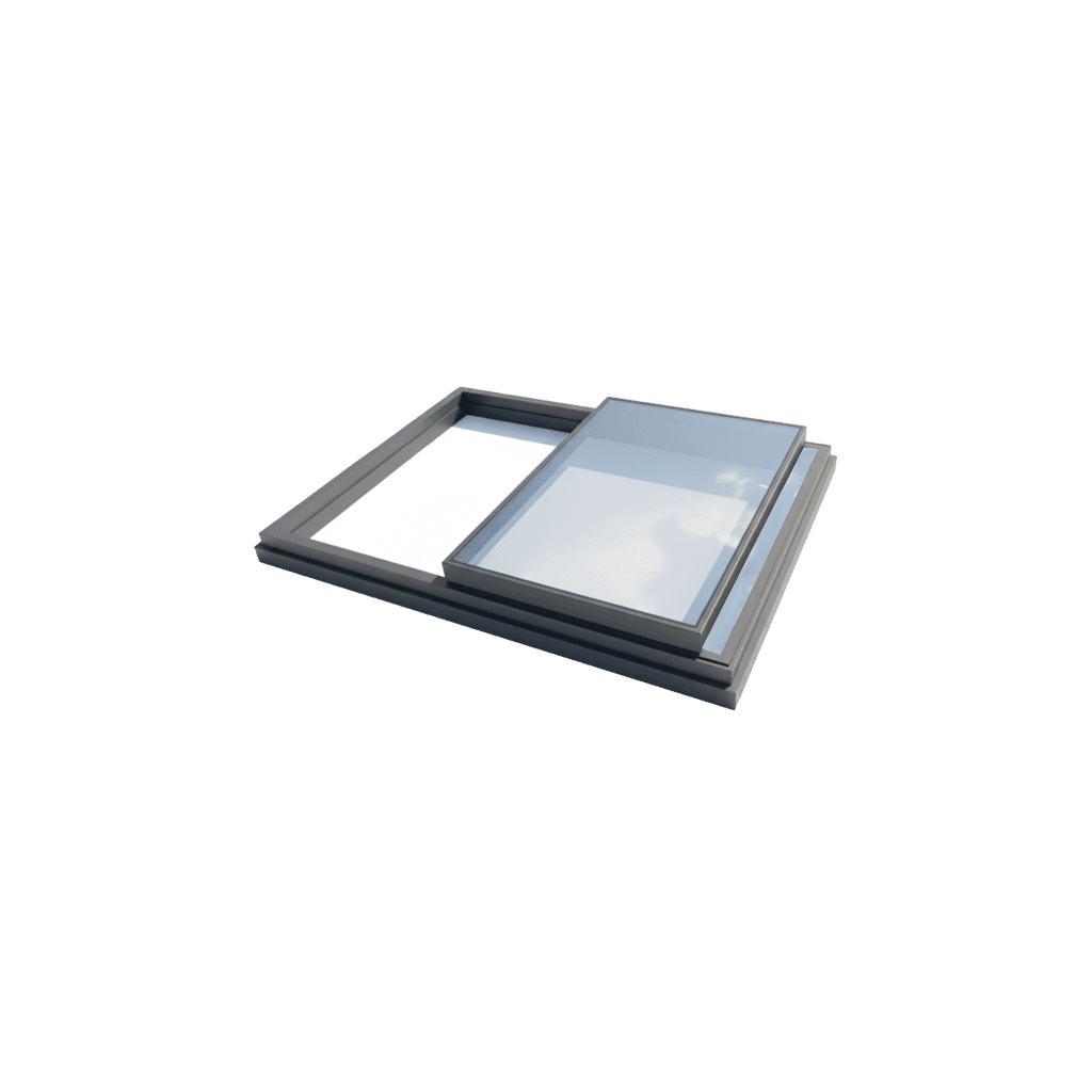 Aluminium Skylight – Single-Side Openable